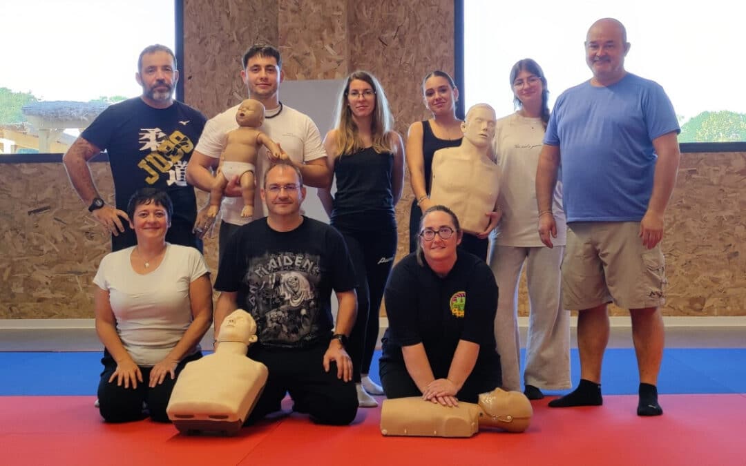 8 nouveaux secouristes pour la section Judo !