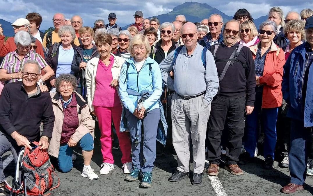 Sortie annuelle de la section marche